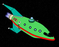 Futurama - Planet Express Ship