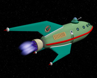 Futurama - Planet Express Ship