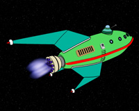Futurama - Planet Express Ship