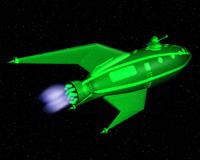 Futurama - Planet Express Ship